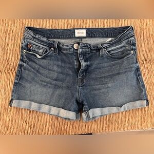 Hudson Jeans Dark Blue Denim Shorts